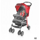 Детская прогулочная коляска Baby Design MINI 2012 NEW 02 Красная
